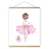 Fresh Kid Poster Ballerina i gruppen Presenttips / Doppresent hos Bonti (230003494)
