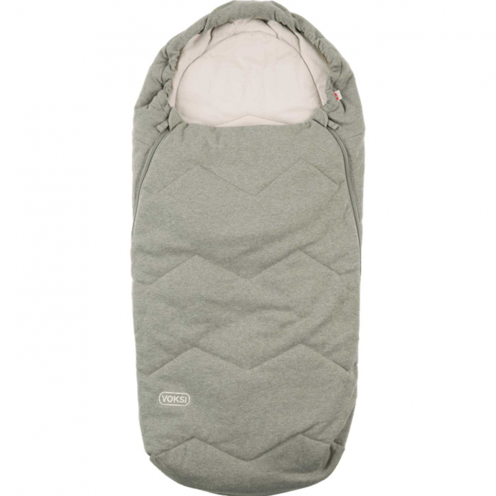 Voksi Åkpåse Breeze Light Meadow Green | Barnvagnar - Barnvagnstillbehör - Åkpåsar - Tunnare åkpåsar | BabyMode