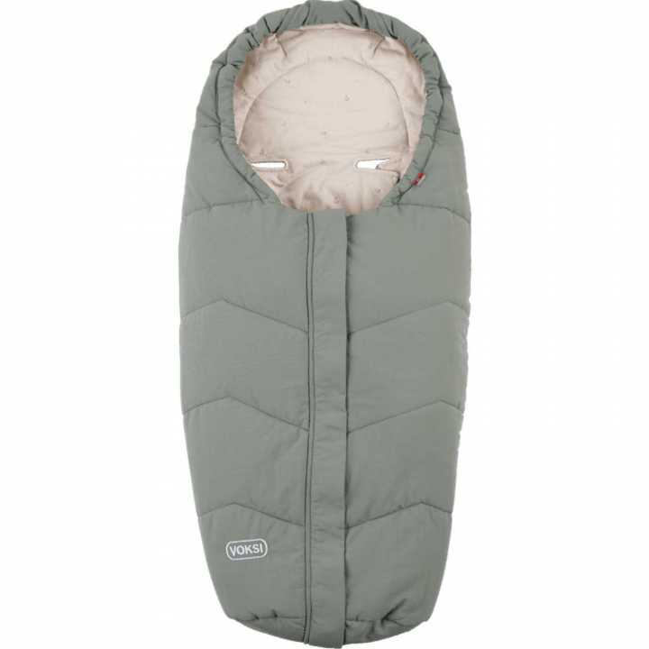 Voksi Åkpåse Move Light Meadow Green | Barnvagnar - Barnvagnstillbehör - Åkpåsar - Tunnare åkpåsar | BabyMode
