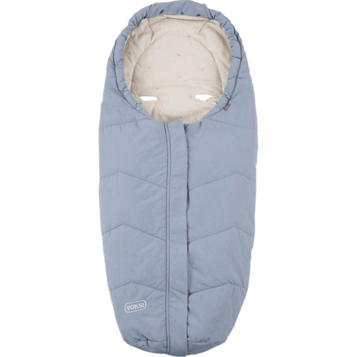 Voksi Åkpåse Move Light Misty Blue | Barnvagnar - Barnvagnstillbehör - Åkpåsar - Tunnare åkpåsar | BabyMode