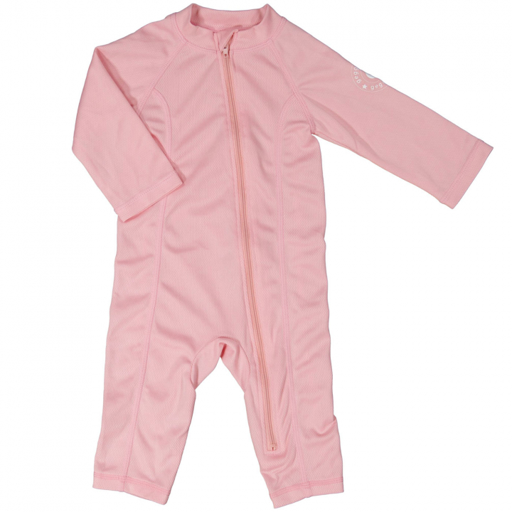 Geggamoja UV-Dräkt Pink 74/80 | Resa med barn - Sol och bad - UV-kläder | BabyMode