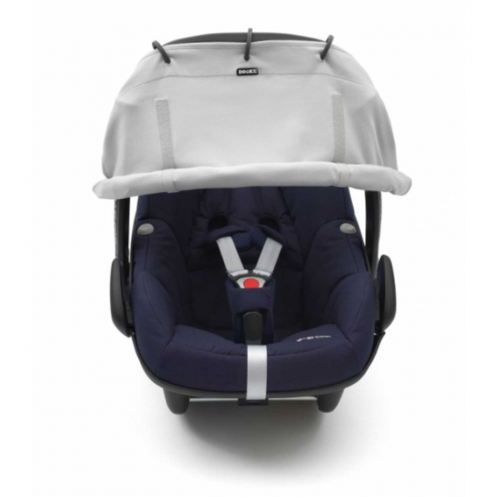 Dooky Solskydd för barnvagn/babyskydd Grå | Barnvagnar - Barnvagnstillbehör - Sommartillbehör till barnvagnen | BabyMode