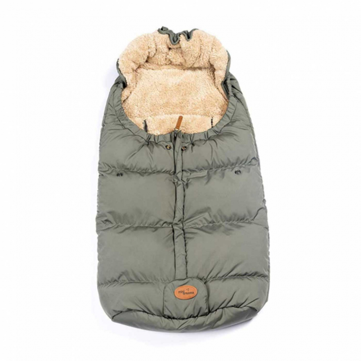 Mini Dreams Åkpåse mini, Olivgrön | Barnvagnar - Barnvagnstillbehör - Åkpåsar - Åkpåsar vinter | BabyMode