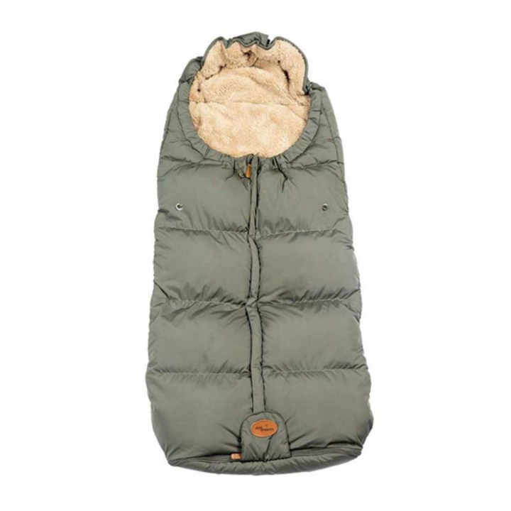 Mini Dreams Åkpåse Pilé, Olivgrön | Barnvagnar - Barnvagnstillbehör - Åkpåsar | BabyMode