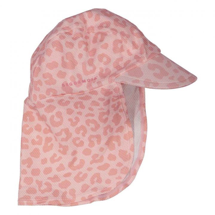 Geggamoja UV-Solkeps 2-6 år Leopard Rosa | Resa med barn - Sol och bad - Solhattar | BabyMode