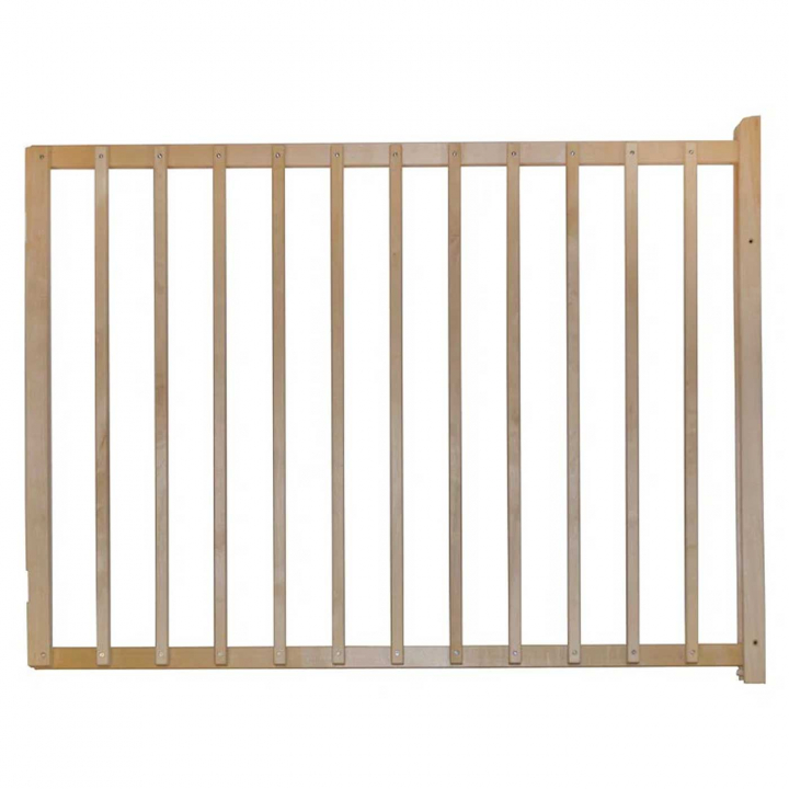 2ME Fällgrind i Trä 95 cm Natur | Barnsäkerhet - Säkerhetsgrindar | BabyMode