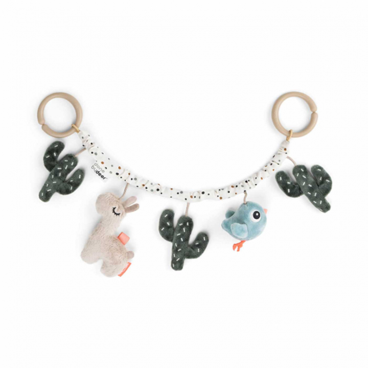 Done by Deer Barnvagnshänge Lalee Sand | Leksaker - Babyleksaker - Aktivitetsleksaker | BabyMode