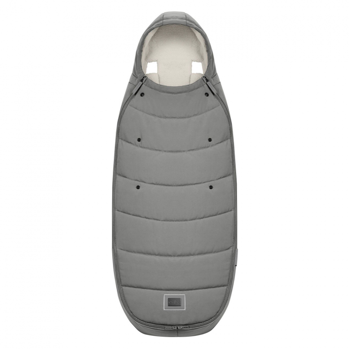 Cybex Platinum Åkpåse Mirage Grey | Barnvagnar - Barnvagnstillbehör - Åkpåsar - Åkpåsar vinter | BabyMode