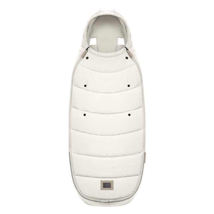 Cybex Platinum Åkpåse Offwhite | Barnvagnar - Barnvagnstillbehör - Åkpåsar - Åkpåsar vinter | BabyMode