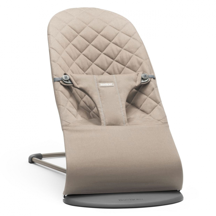 BABYBJÖRN Babysitter Bliss Classic Quilt Vävd Sand Grey | Julklappstips - Julklappar 0-1 år | BabyMode