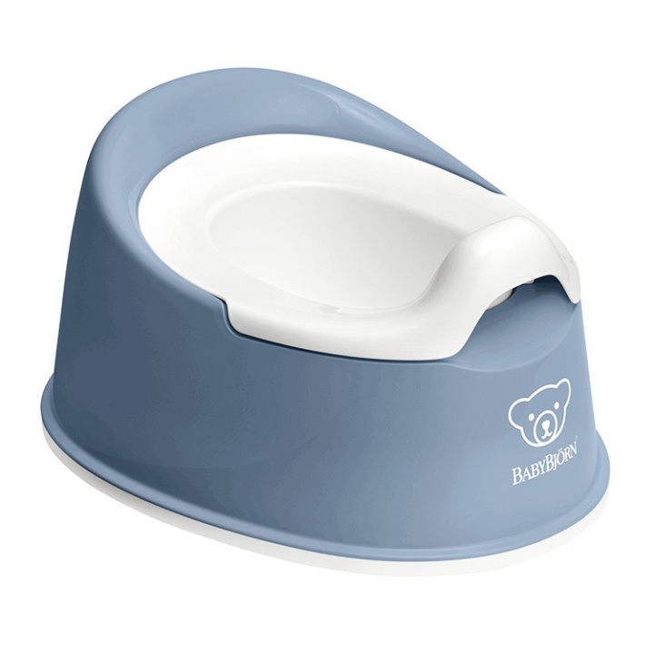 BABYBJÖRN Smart Potta Gråblå | Babytillbehör - Sköta - Pottor | BabyMode