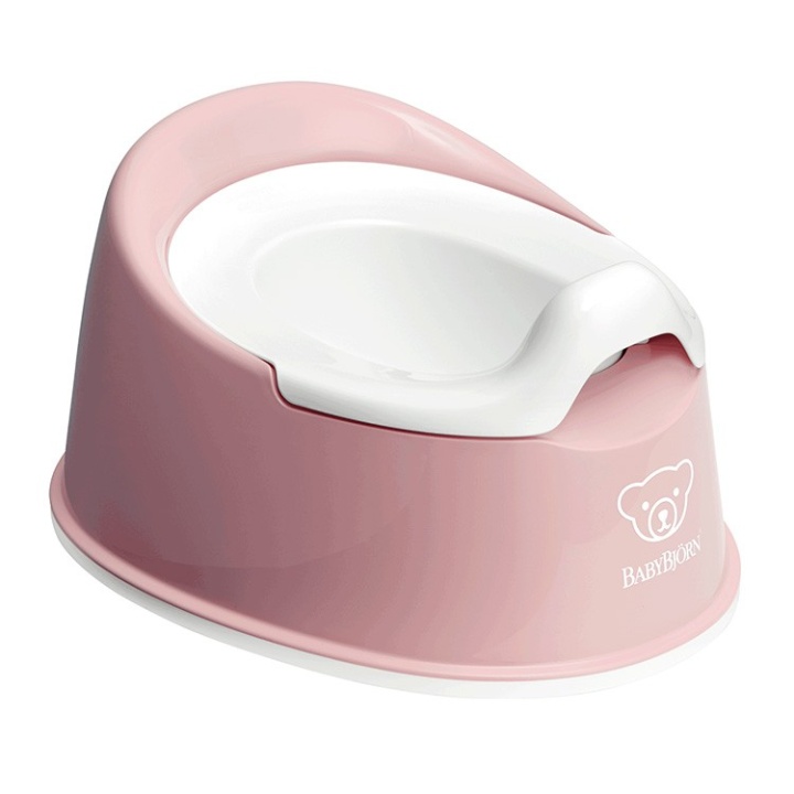 BABYBJÖRN Smart Potta Blekrosa | Babytillbehör - Sköta - Pottor | BabyMode