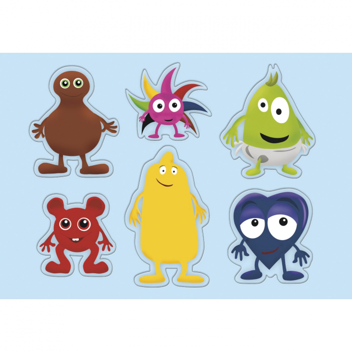 Babblarna Formpussel 6 figurer | Leksaker - Populära varumärken - Babblarna | BabyMode