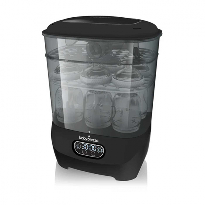 Baby Brezza Sterilizer Dryer Advanced Black Edition | Babytillbehör - Äta och mata - Rengöring nappflaskor | BabyMode