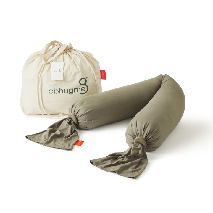 Bbhugme Gravid/Amningskudde Dusty Olive Black | Mamma - Amning - Amningskuddar | BabyMode