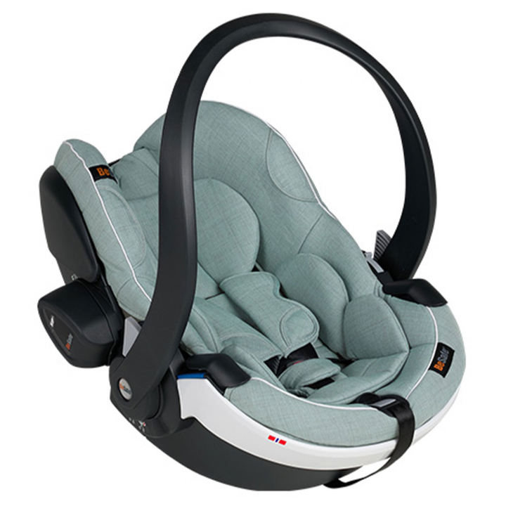 BeSafe iZi Go Modular X2 i-Size Sea Green Mélange | Bilbarnstolar - Varumärken - Besafe | BabyMode