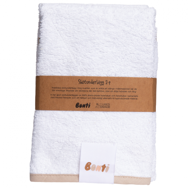 Bonti Skötunderlägg 2-pack | Babytillbehör - Sköta - Skötdynor | BabyMode