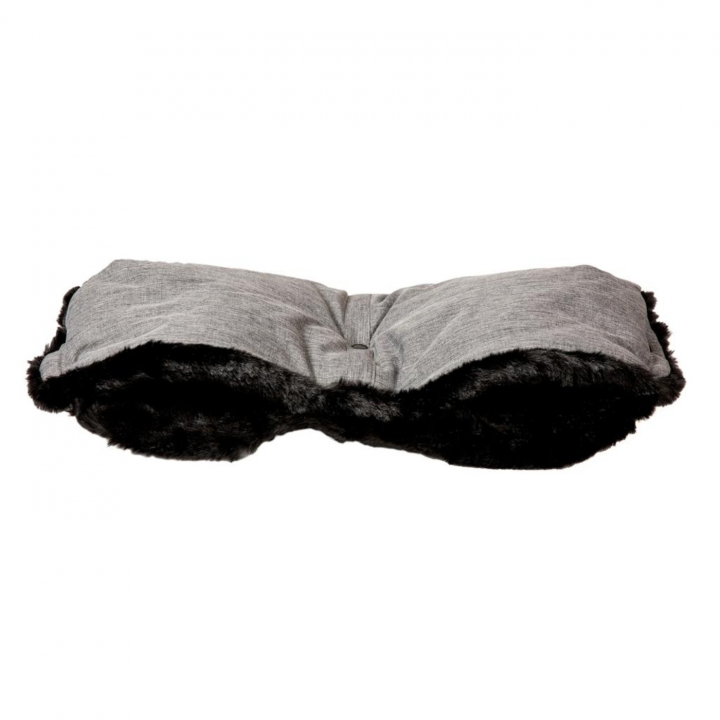 Bozz Handvärmare Fleece Gråmelerad/svart | Kampanjer - Åkpåsar upp till 30% - Åkpåsar 20% | BabyMode