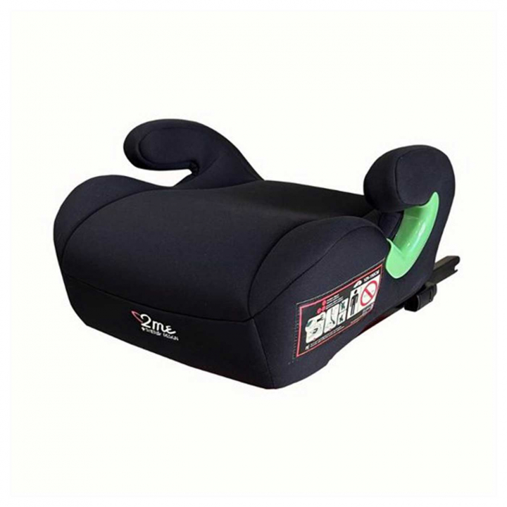 2Me Bälteskudde Monte Carlo med Isofix Svart | Kampanjer - Resefavoriter upp till 40 % | BabyMode