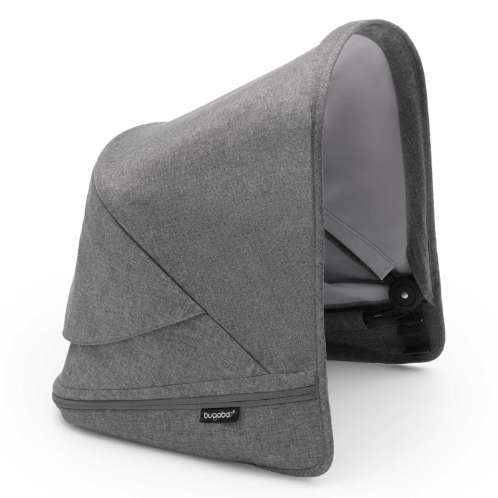 Bugaboo Donkey 5 Sufflett Grey Melange | Barnvagnar - Varumärken - Bugaboo - Bugaboo Donkey 5 | BabyMode