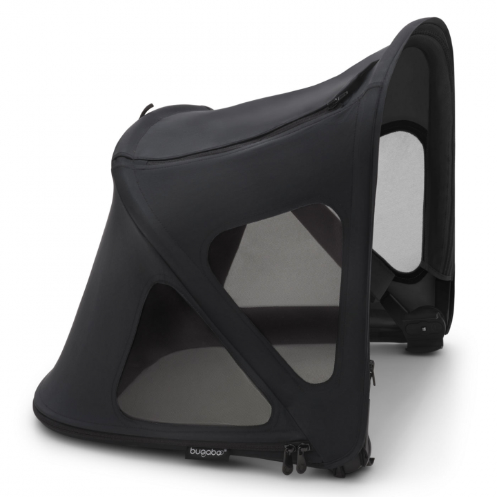 Bugaboo Fox 5/Cameleon 3 Breezy Sufflett Midnight Black | Barnvagnar - Varumärken - Bugaboo - Bugaboo tillbehör | BabyMode