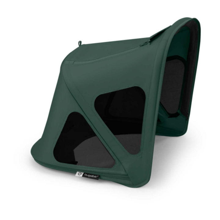 Bugaboo Fox 5 Breezy Sufflett Fern Green | Barnvagnar - Barnvagnstillbehör - Parasoll och solsuffletter | BabyMode