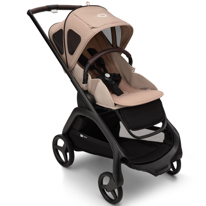 Bugaboo Dragonfly Breezy sufflett Dune Taupe | Barnvagnar - Varumärken - Bugaboo - Bugaboo Desert Taupe | BabyMode