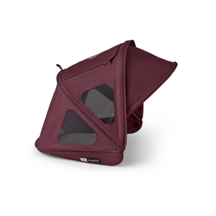 Bugaboo Dragonfly Breezy sufflett Dark Cherry | Barnvagnar - Varumärken - Bugaboo - Bugaboo Dark Cherry | BabyMode