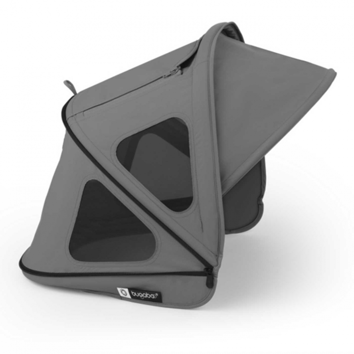 Bugaboo Dragonfly Breezy Sufflett Moon Grey | Barnvagnar - Varumärken - Bugaboo - Bugaboo Dragonfly | BabyMode