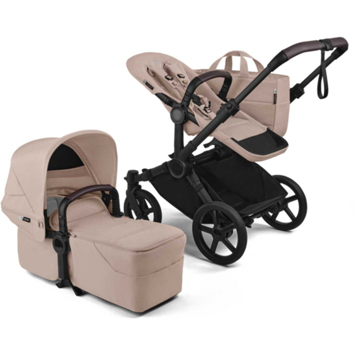 Bugaboo Donkey 6 Barnvagn Desert Taupe Melange | Barnvagnar - Varumärken - Bugaboo - Bugaboo Donkey 6 | BabyMode