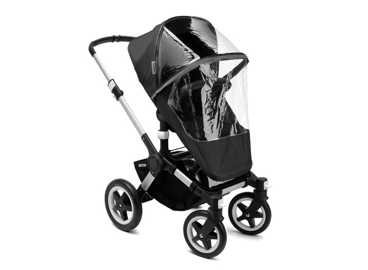 Bugaboo High Performance Rain Cover Donkey/Buffalo/Runner Black | Barnvagnar - Varumärken - Bugaboo - Bugaboo tillbehör | BabyMode