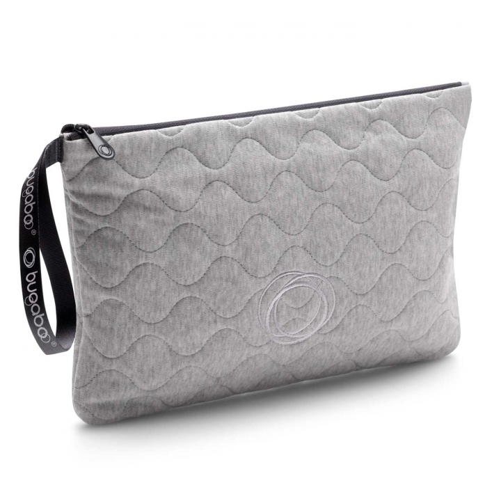 Bugaboo Portabel Skötbädd LIGHT GREY MELANGE | Babytillbehör - Sköta - Skötdynor | BabyMode