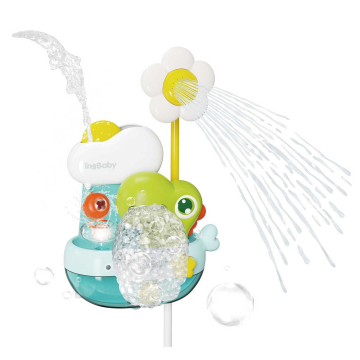 Carlo Baby Bubbelbadleksak Dino | Leksaker - Badleksaker | BabyMode