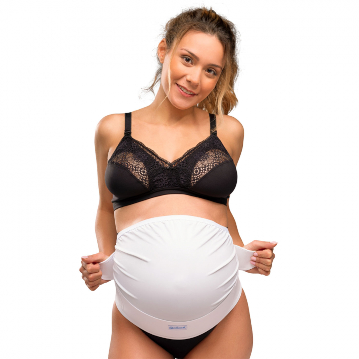 Carriwell Justerbart över-magen Stödbälte Vit L/XL | Mamma - Stödbälten och gördlar | BabyMode