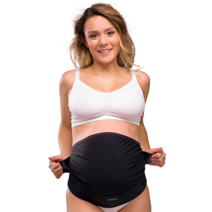 Carriwell Justerbart över-magen Stödbälte Svart L/XL | Mamma - Stödbälten och gördlar | BabyMode