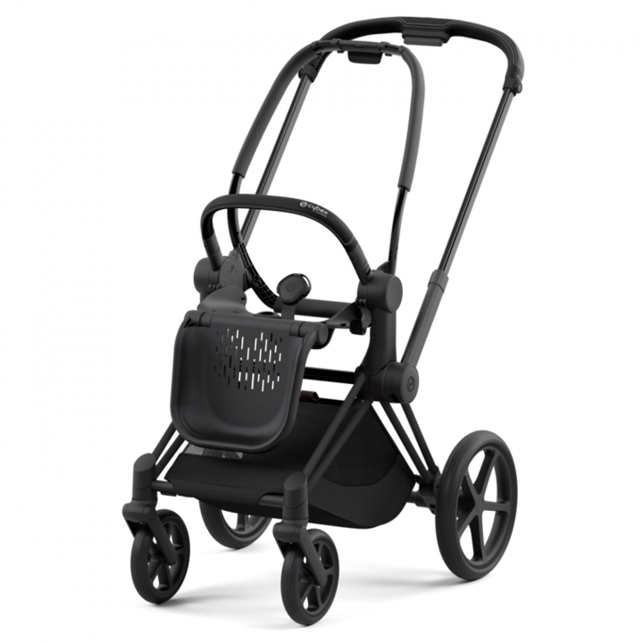 Cybex Priam Chassi Barnvagn Matte Black | Barnvagnar - Varumärken - Cybex - Cybex Priam | BabyMode