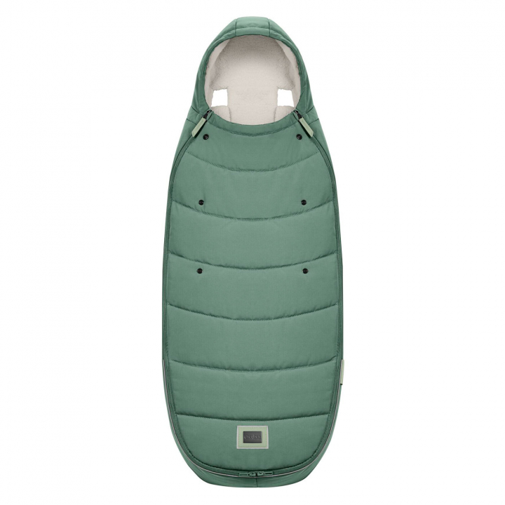 Cybex Platinum Åkpåse Leaf Green | Barnvagnar - Barnvagnstillbehör - Åkpåsar - Åkpåsar vinter | BabyMode