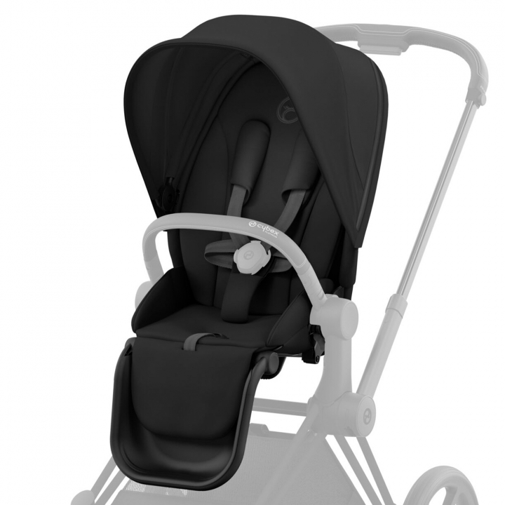 Cybex Priam Sittdelsklädsel 2023 Sepia Black | Barnvagnar - Varumärken - Cybex - Cybex E-Priam | BabyMode