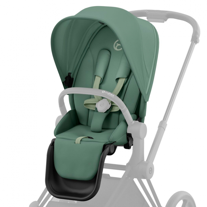 Cybex Priam Sittdelsklädsel 2023 Leaf Green | Barnvagnar - Varumärken - Cybex - Cybex E-Priam | BabyMode