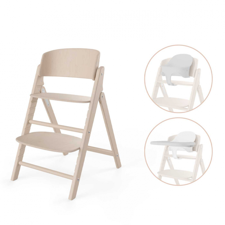 Cybex Click &amp; Fold 3-i-1 Matstol All Natural | Möbler och inredning - Matstolar och tillbehör - Cybex Click & Fold | BabyMode