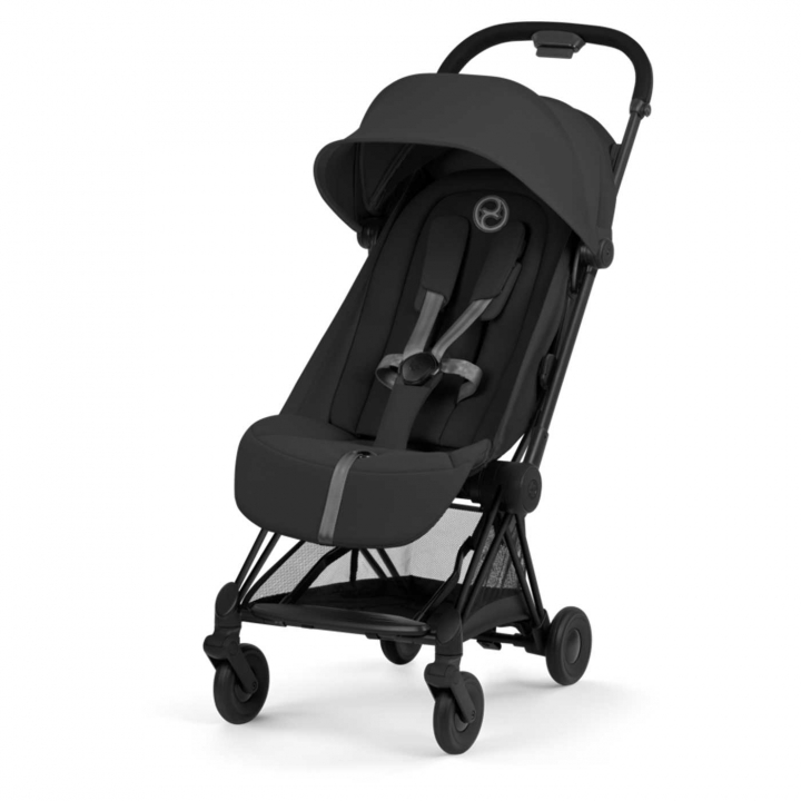 Cybex Coya Resevagn Matt Black/Sepia Black | Barnvagnar - Varumärken - Cybex - Cybex Coya | BabyMode