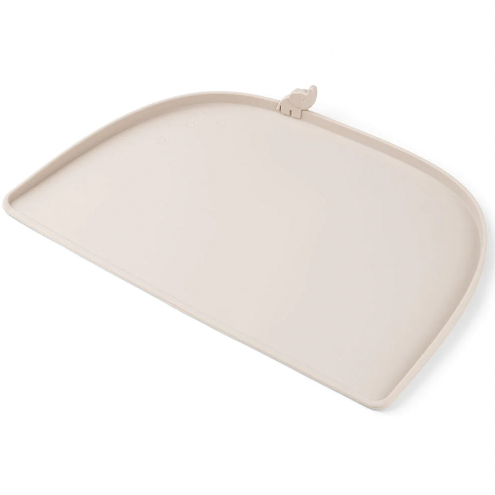 Done By Deer Underlägg med hög kant Elphee Sand | Babytillbehör - Äta och mata - Underlägg | BabyMode