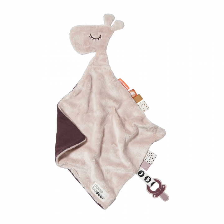 Done by deer Snuttefilt Raffi Powder | Leksaker - Gosedjur och snuttefiltar - Snuttefiltar | BabyMode