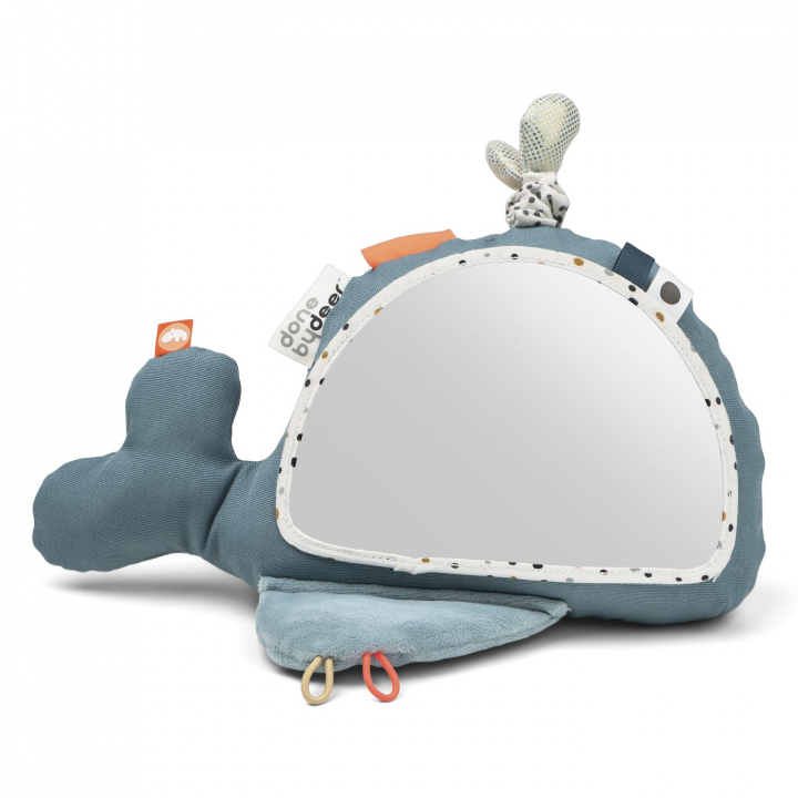 Done by Deer Aktivitetsspegel Wally Blue | Leksaker - Babyleksaker - Aktivitetsleksaker | BabyMode