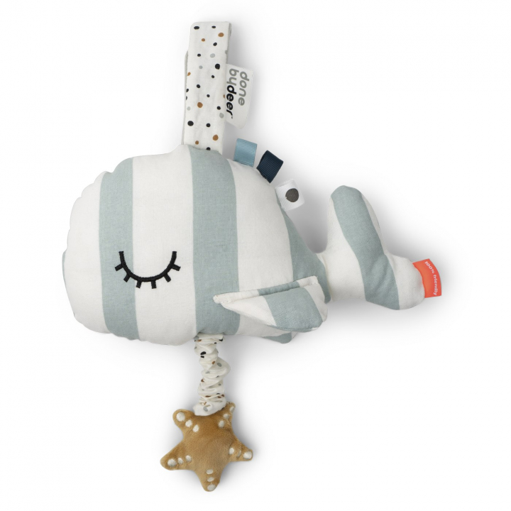 Done by Deer Speldosa Wally Blue | Leksaker - Babyleksaker - Speldosor | BabyMode