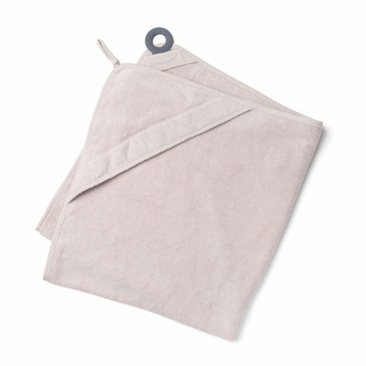 Doomoo Badcape med Bitis Beige | Babytillbehör - Sköta - Badcaper och badrockar | BabyMode