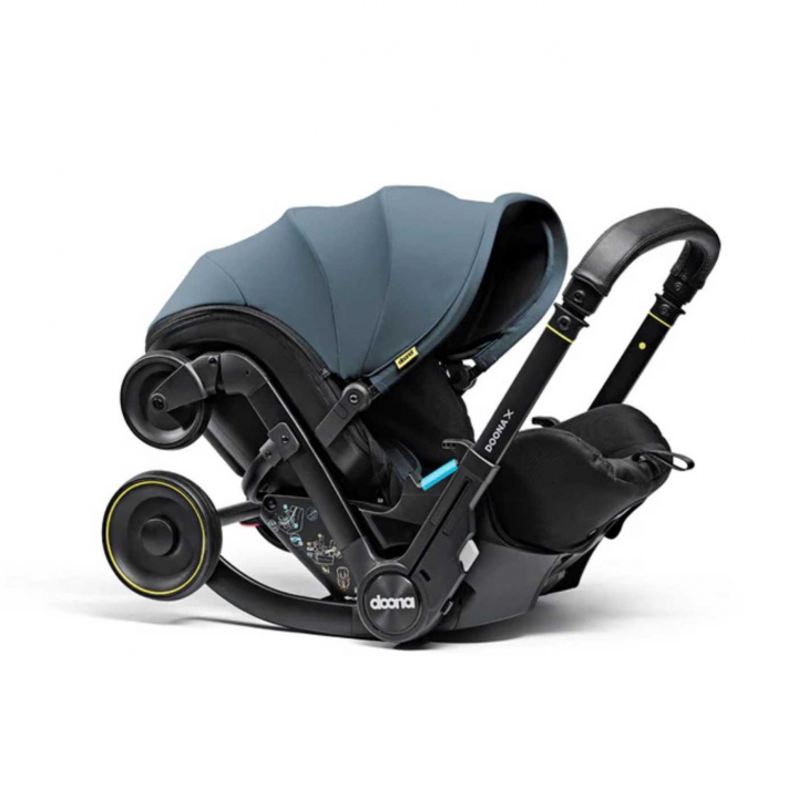 Doona X Babyskydd Ocean Blue | Bilbarnstolar - Varumärken - Doona | BabyMode