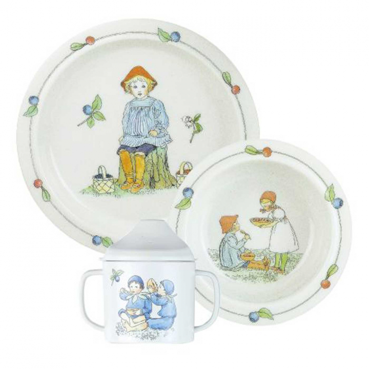 Elsa Beskow Putte i Blåbärsskogen Servis | Babytillbehör - Äta och mata - Serviser | BabyMode