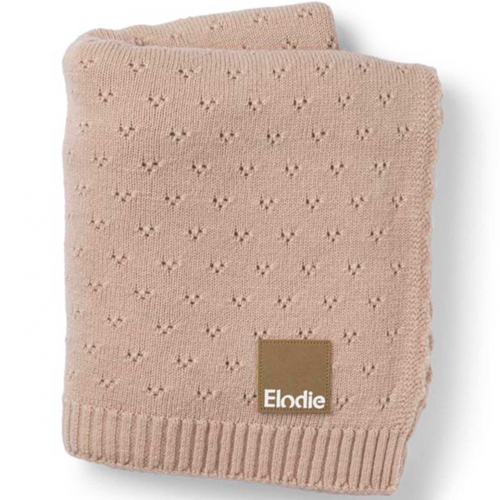 Elodie Pointelle Filt Blushing Pink | Barnvagnar - Barnvagnstillbehör - Barnvagnstillbehör vår | BabyMode