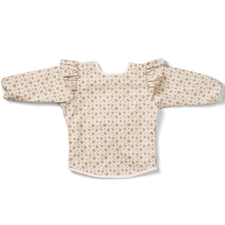 Elodie Långärmad Haklapp Autumn Rose | Babytillbehör - Äta och mata - Haklappar | BabyMode